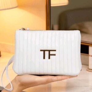 Tom Ford White Cosmetic Bag